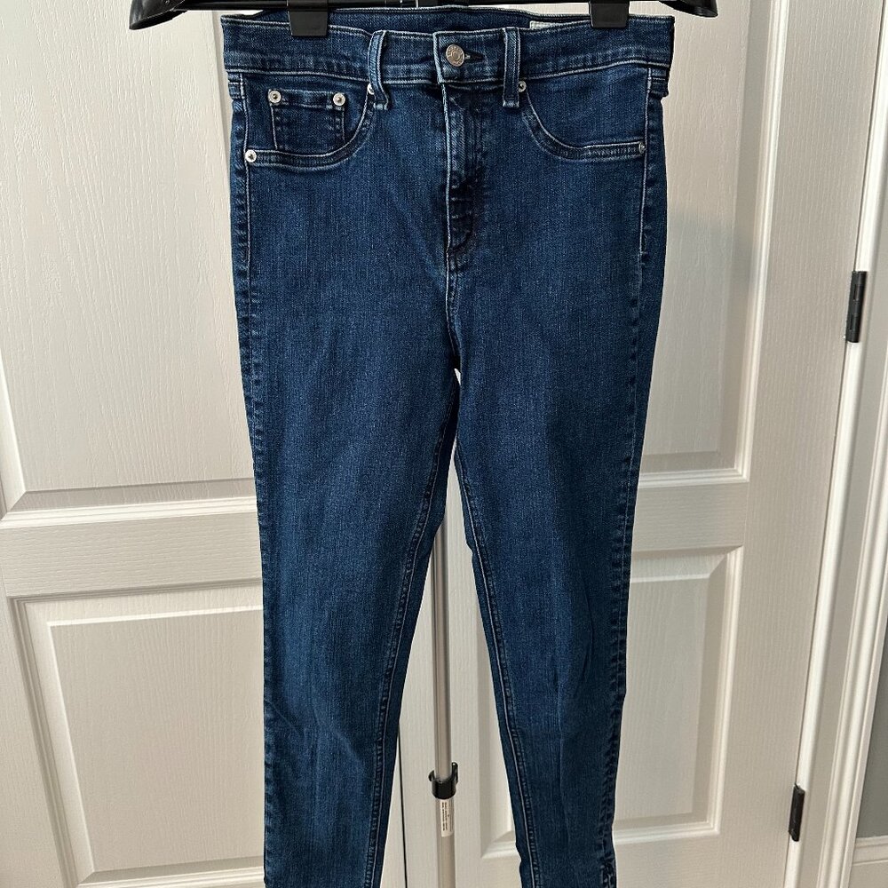 Rag & Bone denim jeans 10inches capri in good condition